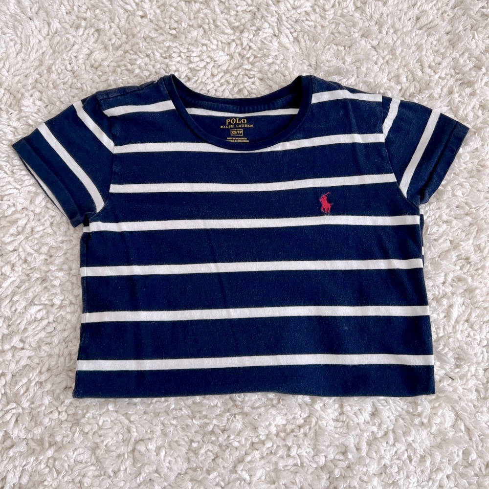 Polo by Ralph Lauren Striped Crewneck Tee